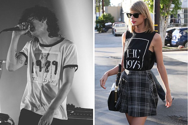 Band Members Wearing Other Bands' T-shirts