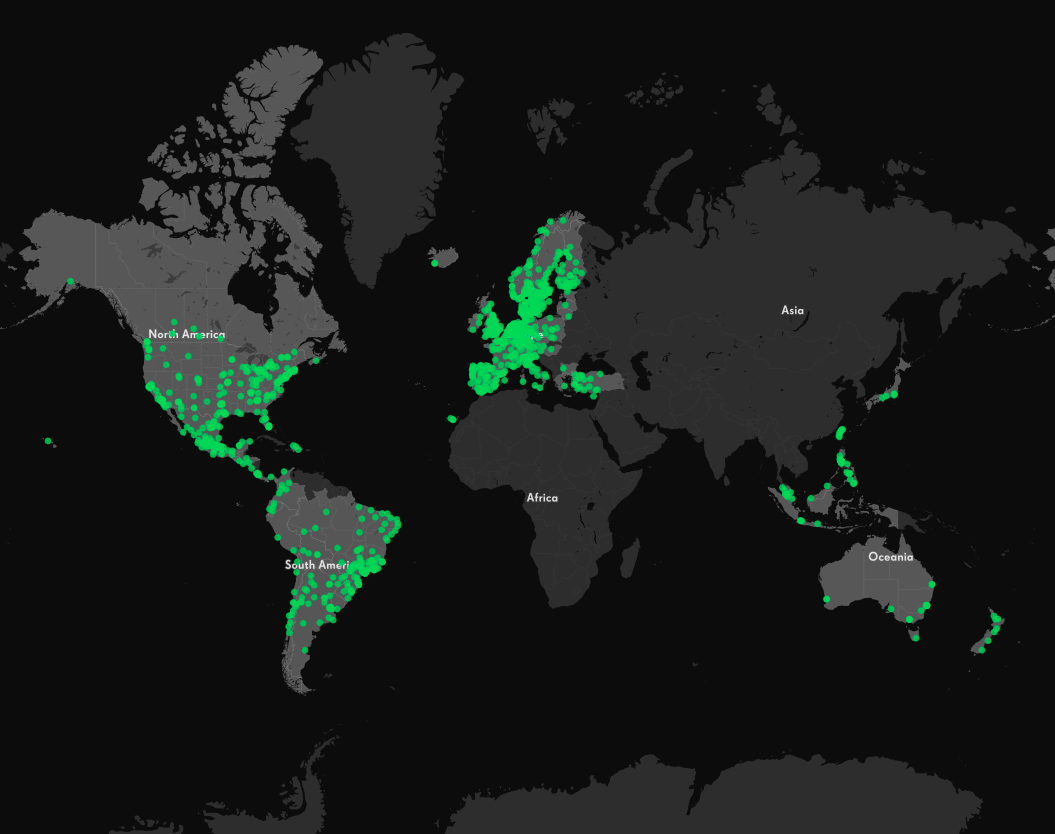 Spotify's Epic World Musical Map