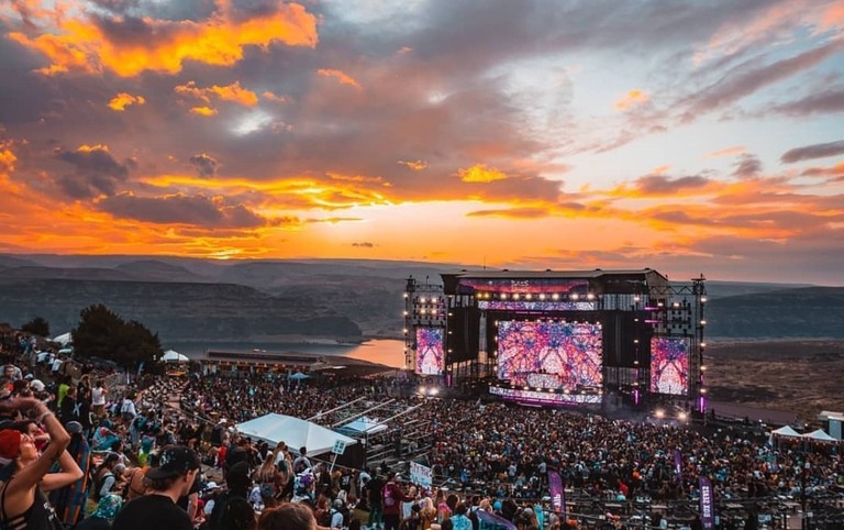 The Gorge Amphitheatre Must Be The Most Beautiful Venue in the World