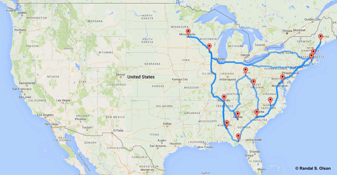Planning The Tour