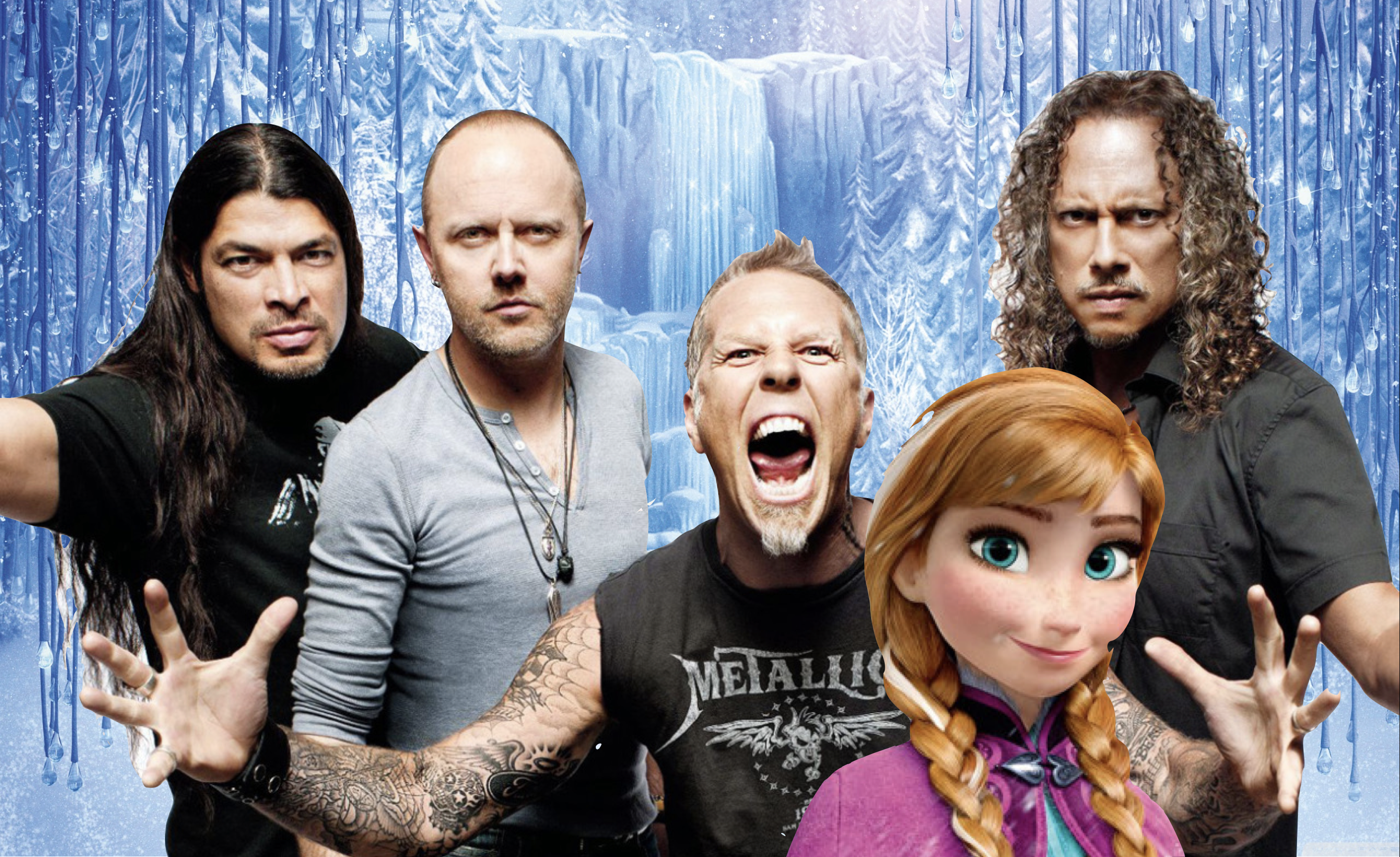 Anna from Frozen Joins Metallica