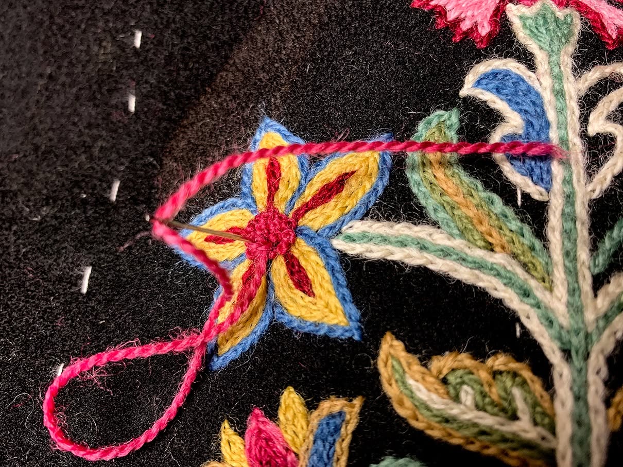🧵Útsaumssamvera – Settu spor þín í blómagarð Guðrúnar 🌸