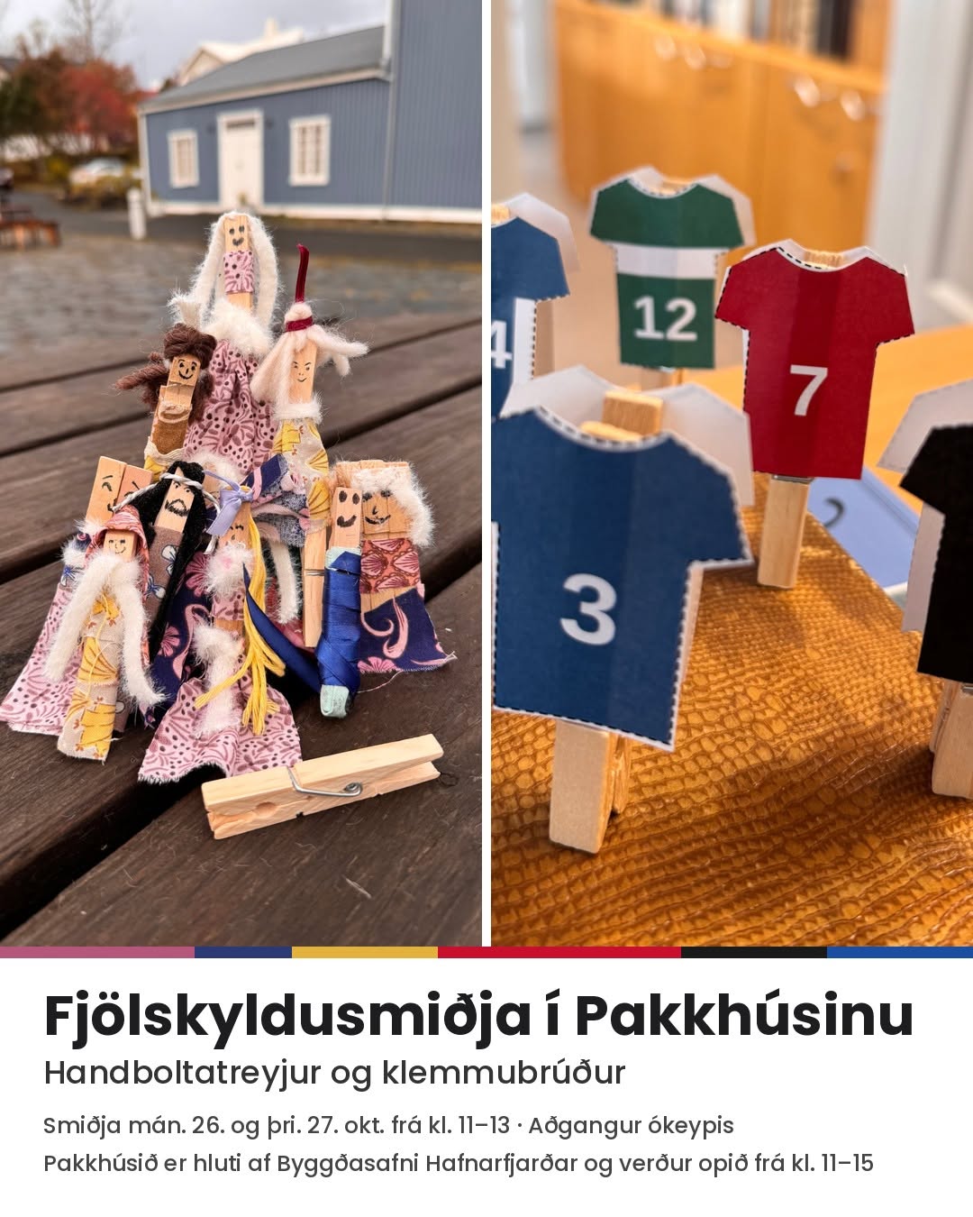 Fjölskyldusmiðja í Pakkhúsinu